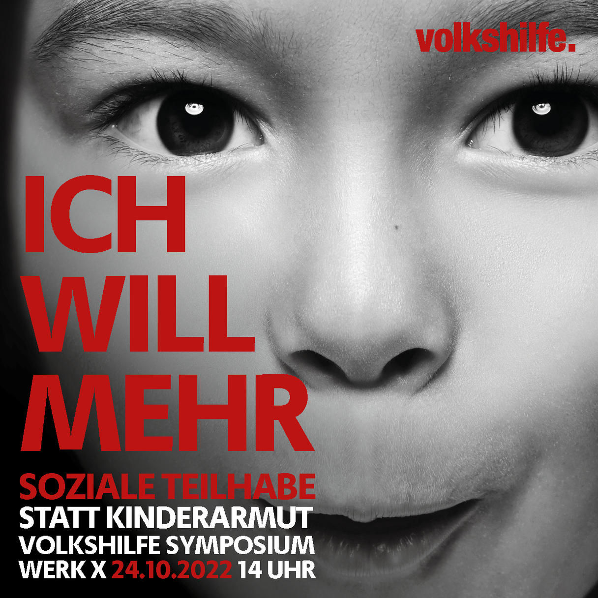 Save the Date:Volkshilfe-Symposium Kinderarmut