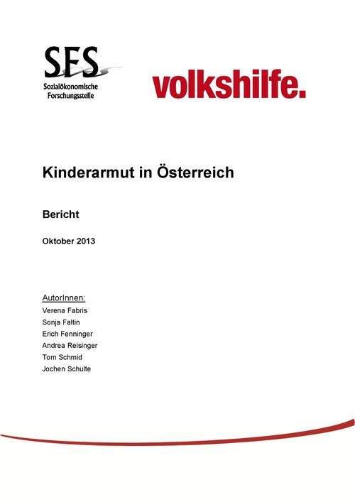 Kinderarmut in Österreich