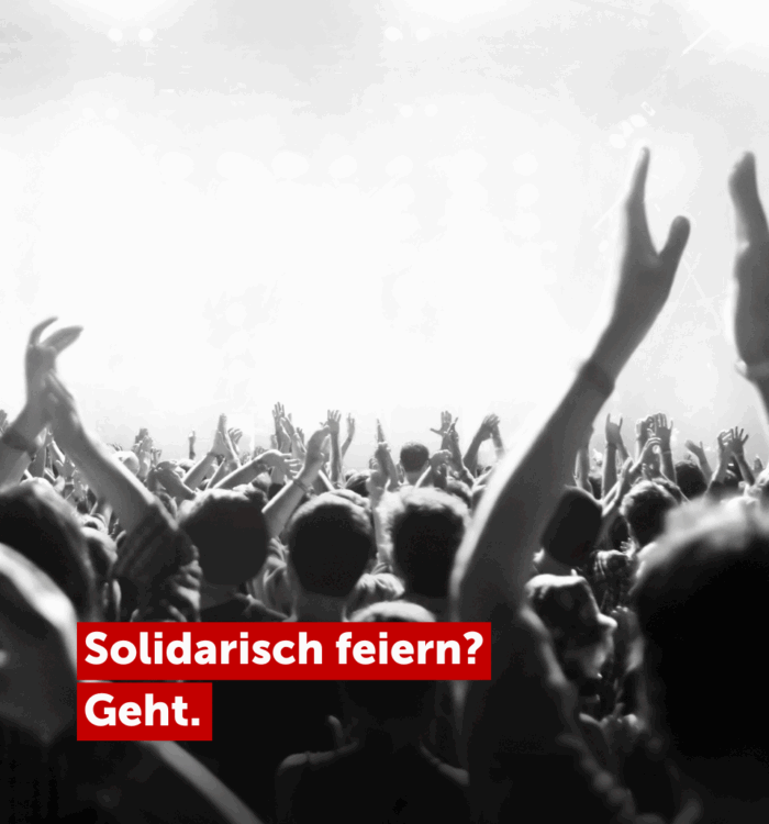 Solidarisch feiern? geht.