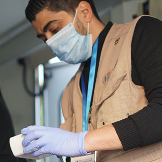 Medizinische Versorgung für Vertriebene in Beirut – mobile Klinik leistet Nothilfe im Libanon.