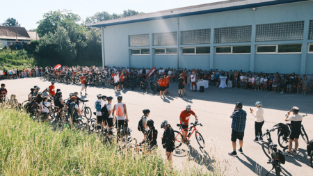Die Tour de Chance machte im Burgenland Station und brachte hunderte Kinder, Jugendliche und Erwachsene zusammen.