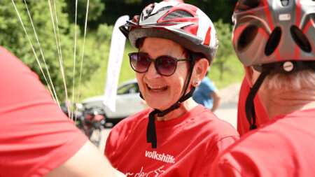 Ulli Steininger bei der Tour de Chance 2025 in Oberösterreich.
